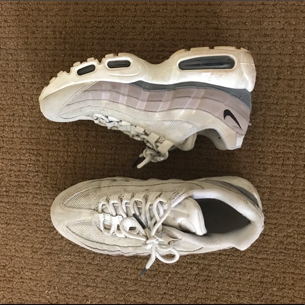 Purple and Grey Nike air max’s